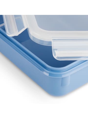 Emsa Frischhaltedose "Clip & Close" in Blau - 2,2 l