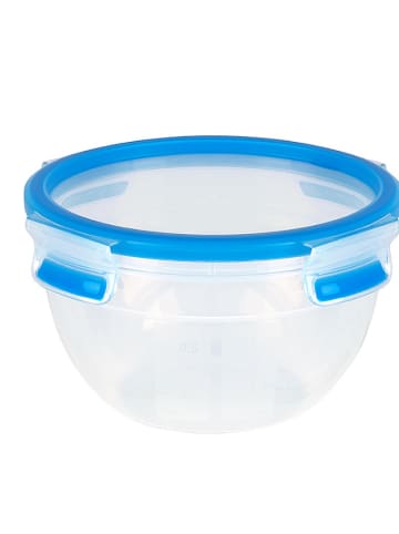 Emsa 2er-Set: Lunchboxen "Clip & Close" in Blau - 1,1 l
