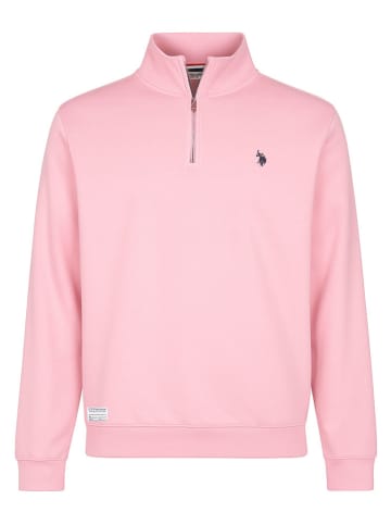 U.S. Polo Assn. Sweatshirt in Rosa
