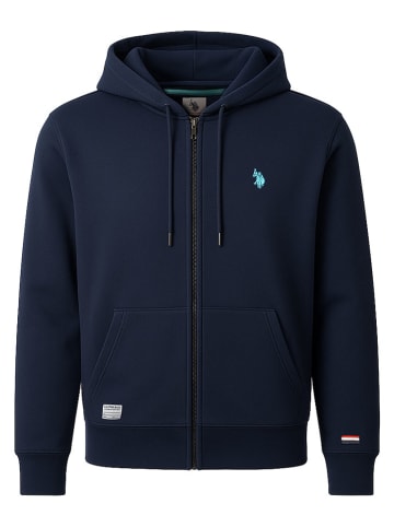 U.S. Polo Assn. Sweatjacke in Dunkelblau