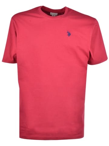 U.S. Polo Assn. Koszulka w kolorze czerwonym