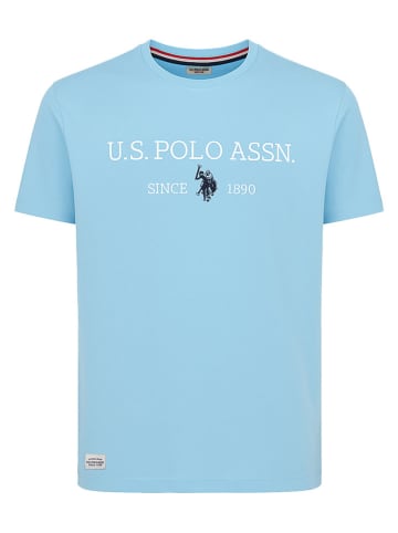 U.S. Polo Assn. Shirt in Hellblau