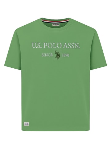 U.S. Polo Assn. Koszulka w kolorze zielonym