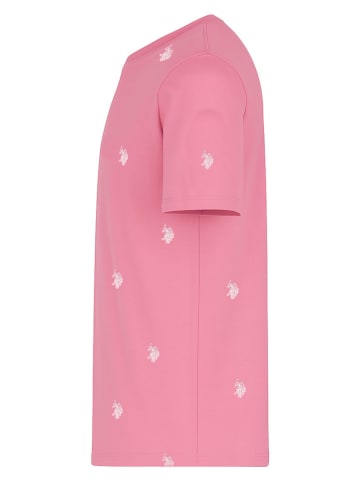 U.S. Polo Assn. Koszulka w kolorze jasnoróżowym