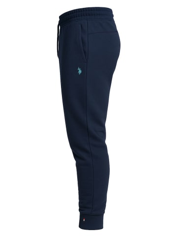 U.S. Polo Assn. Spodnie dresowe w kolorze granatowym