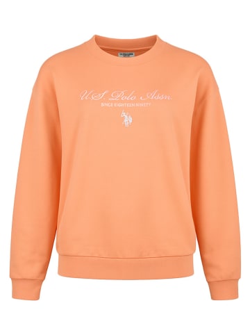 U.S. Polo Assn. Sweatshirt in Lachs