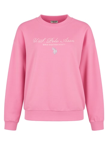 U.S. Polo Assn. Sweatshirt in Rosa