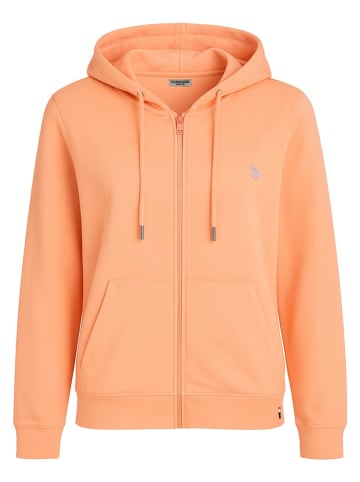 U.S. Polo Assn. Sweatjacke in Orange