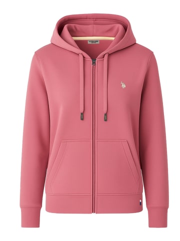 U.S. Polo Assn. Sweatjacke in Pink