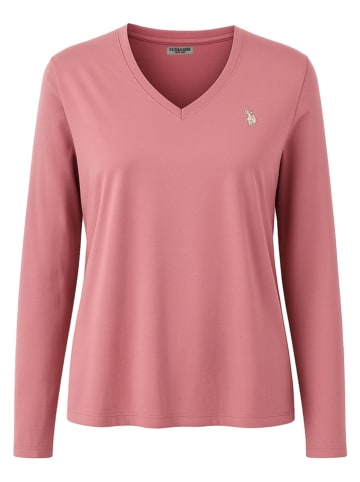 U.S. Polo Assn. Longsleeve in Rosa