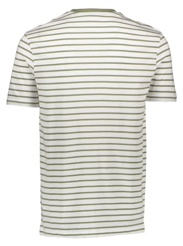 U.S. Polo Assn. Shirt in Grün/ Weiß