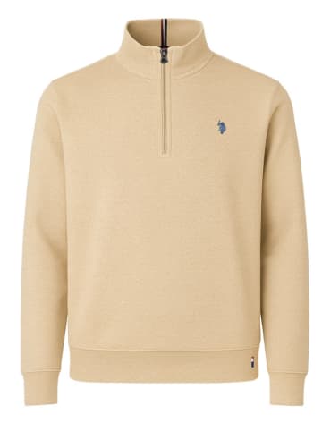 U.S. Polo Assn. Bluza w kolorze beżowym
