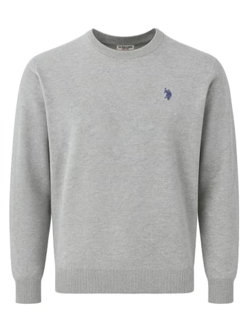 U.S. Polo Assn. Sweter w kolorze szarym