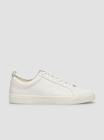 s.Oliver Leder-Sneakers in Weiß