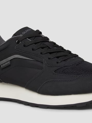 s.Oliver Sneakersy w kolorze czarnym