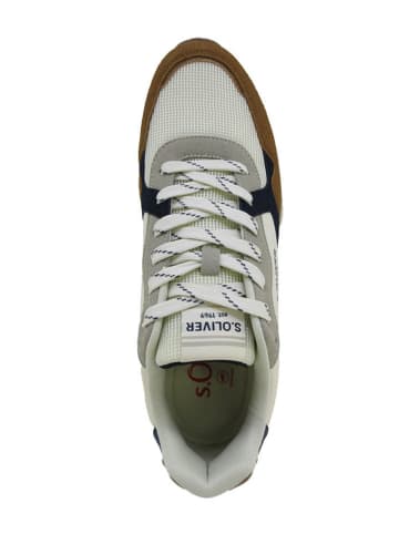 s.Oliver Sneakers in Braun/ Creme