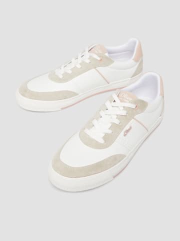 s.Oliver Sneakers wit
