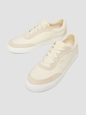 s.Oliver Sneakersy w kolorze kremowym