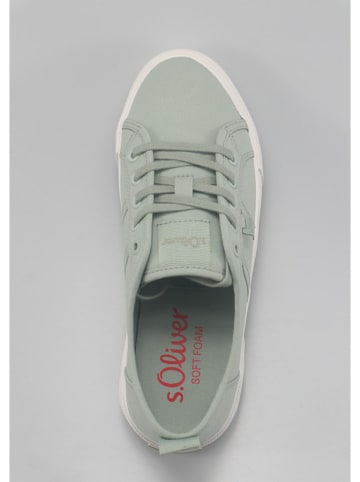 s.Oliver Sneakersy w kolorze turkusowym