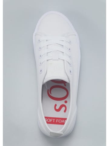 s.Oliver Sneakersy w kolorze białym
