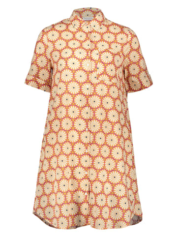 Marc O'Polo Kleid in Orange/ Creme
