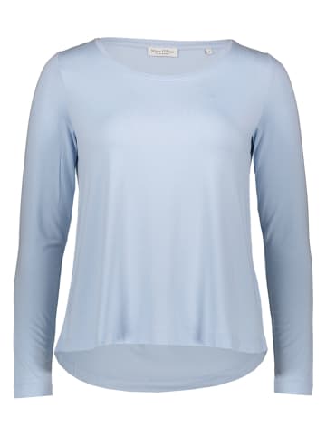 Marc O'Polo Longsleeve lichtblauw