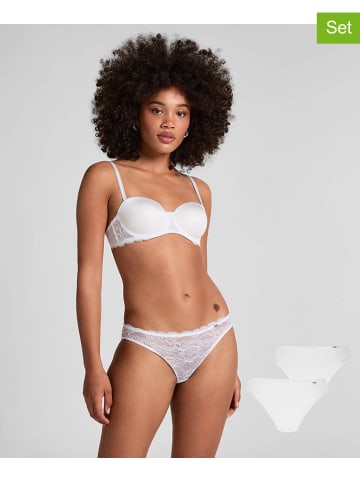 Hunkemöller 2-delige set: slips wit