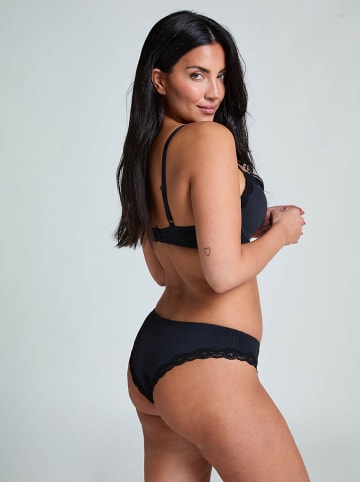 Hunkemöller 2er-Set: Slips in Schwarz