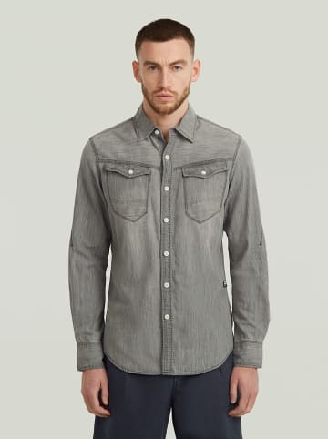 G-Star Jeanshemd in Grau