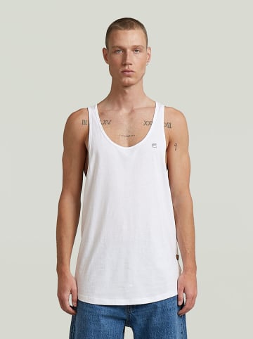 G-Star Top w kolorze białym