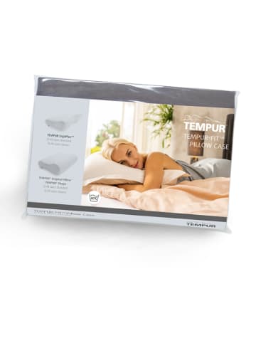 Tempur Jersey hoofdkussensloop "Sonata" grijs