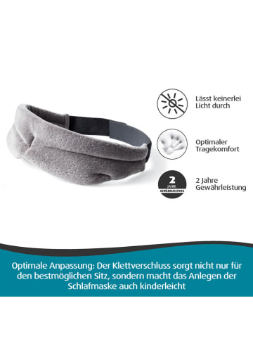 Tempur Schlafmaske in Anthrazit - (B)41 x (H)9 cm