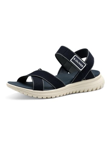 s.Oliver Sandalen donkerblauw