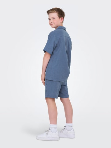 ONLY & SONS Junior Hemd "Kyle" in Blau