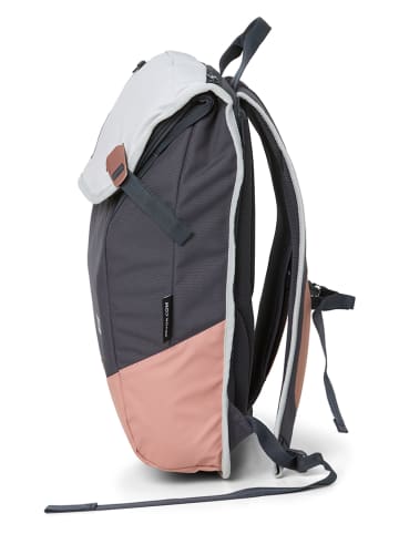 AEVOR Rugzak "Daypack Chilled" antraciet/lichtroze/wit - (B)34 x (H)48 x (D)14 cm