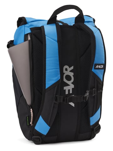 AEVOR Rugzak "Roll Pack" blauw - (B)30 x (H)51 x (D)16 cm