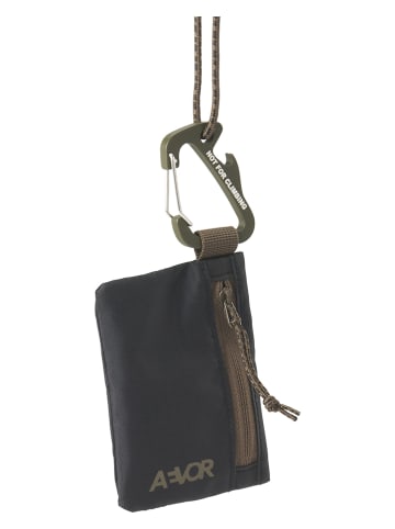 AEVOR Portfel "Explore" w kolorze oliwkowym - 11 x 8 x 1 cm