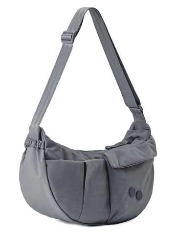 PinqPonq Schoudertas "Krumm Medium Crinkle" grijs - (B)37 x (H)22 x (D)14 cm