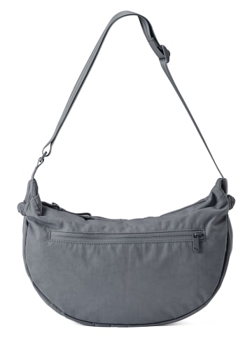 pingpong Schoudertas "Krumm Medium Crinkle" grijs - (B)37 x (H)22 x (D)14 cm