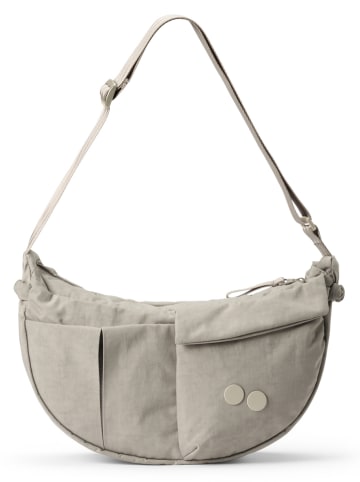 pingpong Torebka "Krumm Medium Crinkle" w kolorze szarobrązowym - 37 x 22 x 14 cm