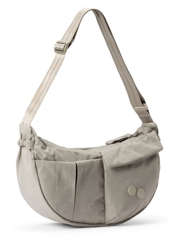 PinqPonq Schoudertas "Krumm Medium Crinkle" taupe - (B)37 x (H)22 x (D)14 cm