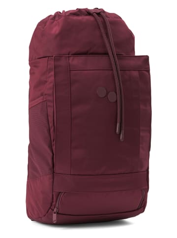 PinqPonq Rucksack "Blok Medium" in Bordeaux - (B)30 x (H)44 x (T)24 cm