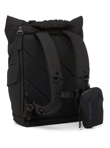 pingpong Rucksack "Kross" in Schwarz - (B)32 x (H)44 x (T)22 cm
