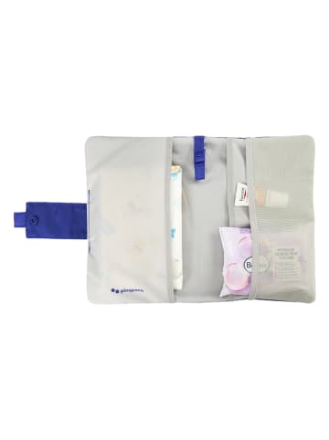 pingpong Kosmetiktasche "Klean" in Blau - (B)17 x (H)27 x (T)1 cm