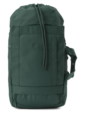 PinqPonq Rucksack "Blok Medium" in Dunkelgrün - (B)30 x (H)44 x (T)24 cm