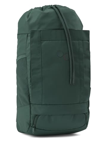 pingpong Plecak "Blok Medium" w kolorze ciemnozielonym - 30 x 44 x 24 cm