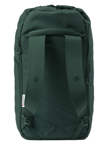 pingpong Rucksack "Kalm" in Dunkelgrün - (B)30 x (H)44 x (T)24 cm