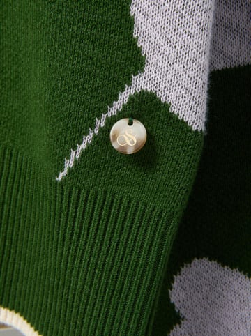 Scotch & Soda Sweter w kolorze jasnoszaro-zielonym