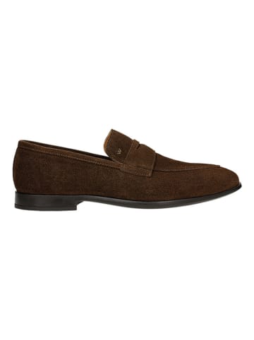 Wojas Leren mocassins bruin