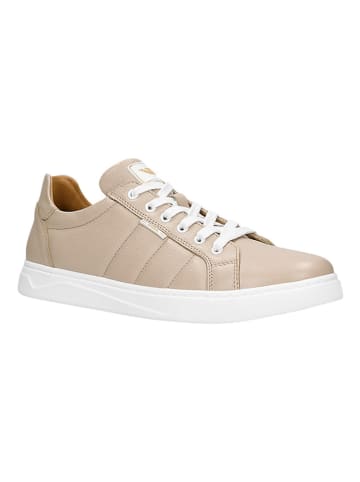 Wojas Leren sneakers beige